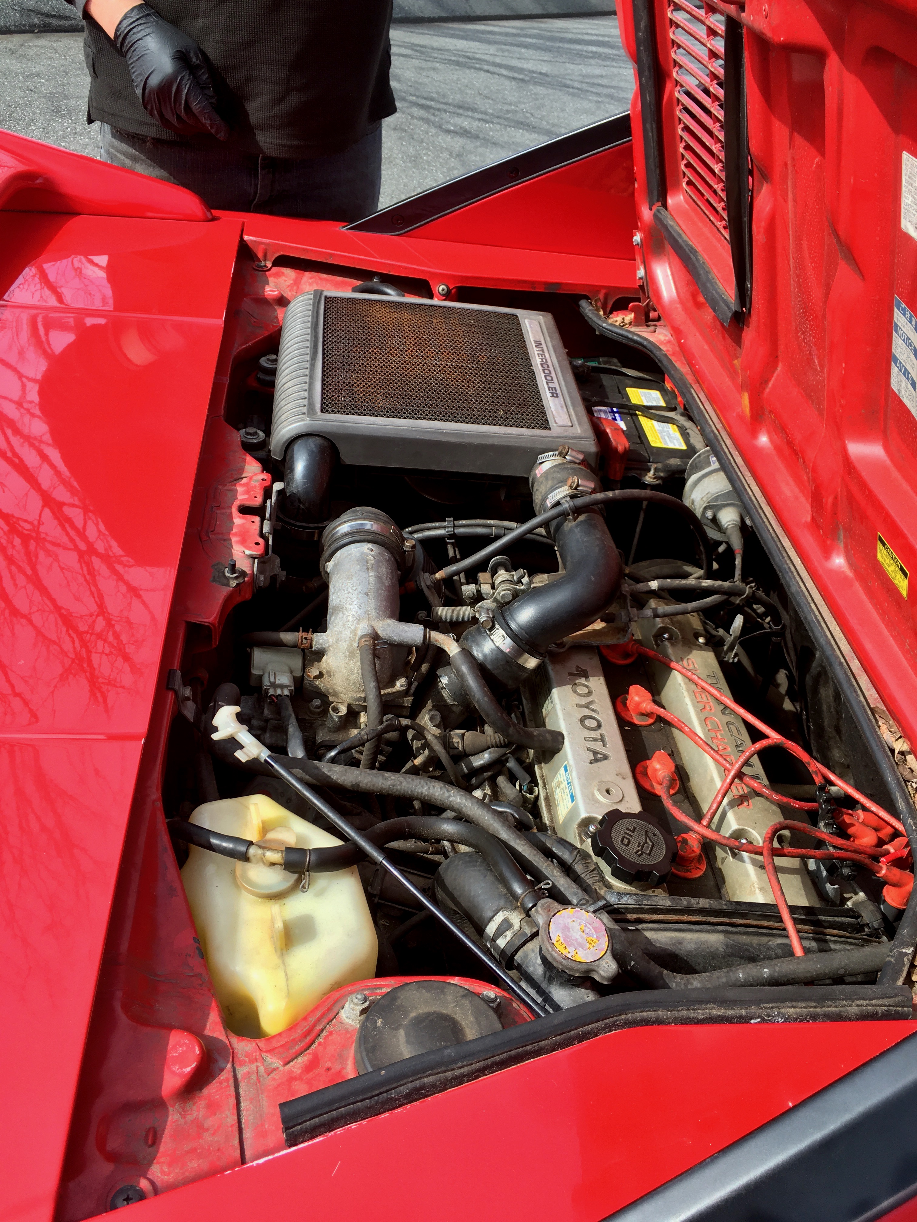 1988 Toyota MR2 Supercharged T Top 1.6L 4 Cylinder 4A GZE Mid Engine RWD 4 Speed Automatic — photo 92